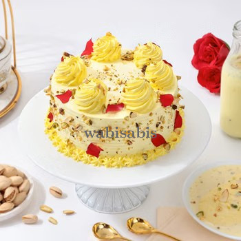 Rasmalai Burst Cake
