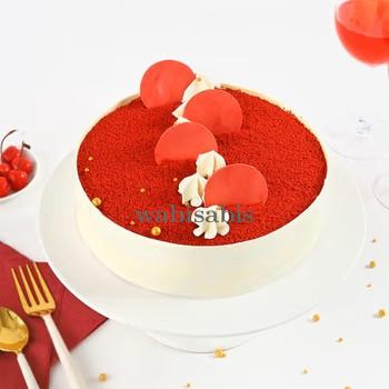 Red Velvet Romance Cake