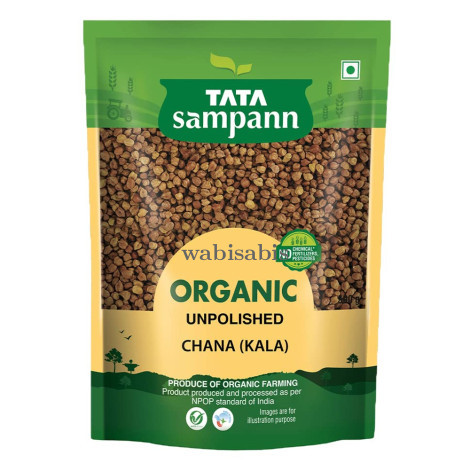 Tata Sampann Organic Unpolished(Kala)Chana