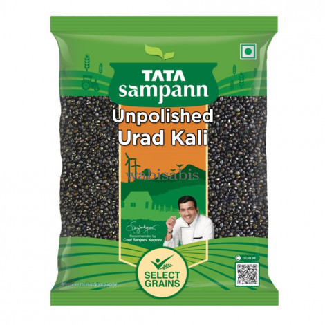 Tata Sampann Unpolished Urad Kali: 1 kg