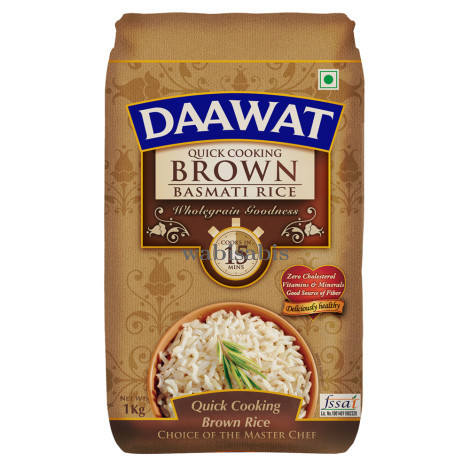 Daawat Brown Basmati Rice: 1 kg