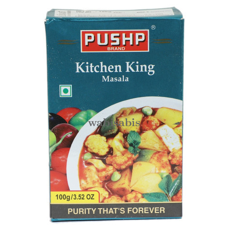 Pushp Brand Kitchen King Mix Sabji Masala: 100 g