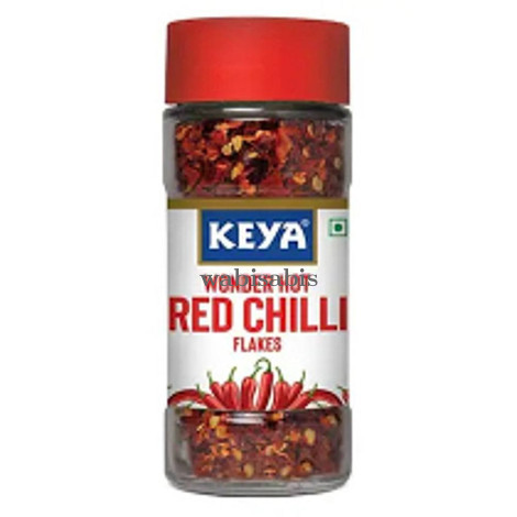 Keya Wonder Hot Red Chilli Flakes: 40 g