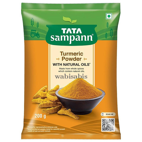 Tata Sampann Turmeric Powder (Haldi Powder): 200 g