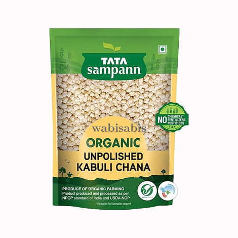 Tata Sampann Organic Unpolished KabuliChana