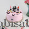 Makeup Theme Cake